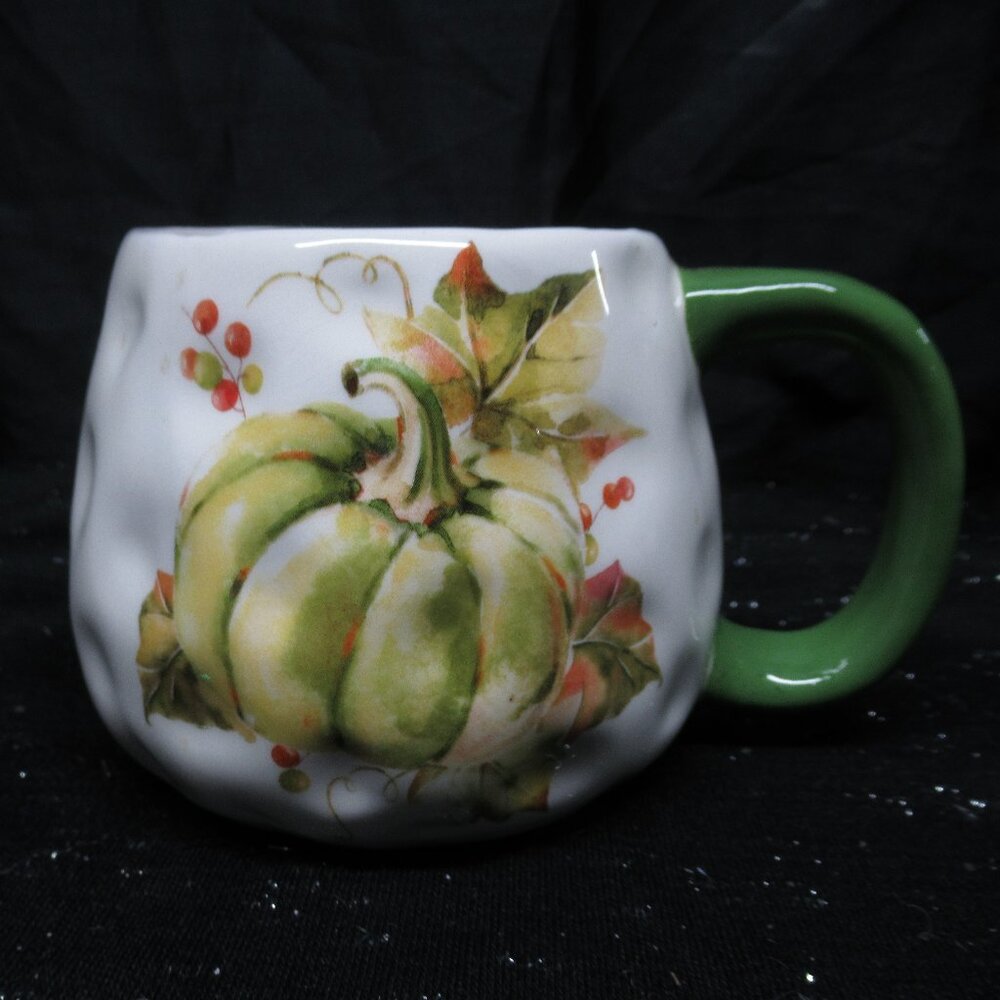 Autumn Pumpkin Ceramic Coffee Mug